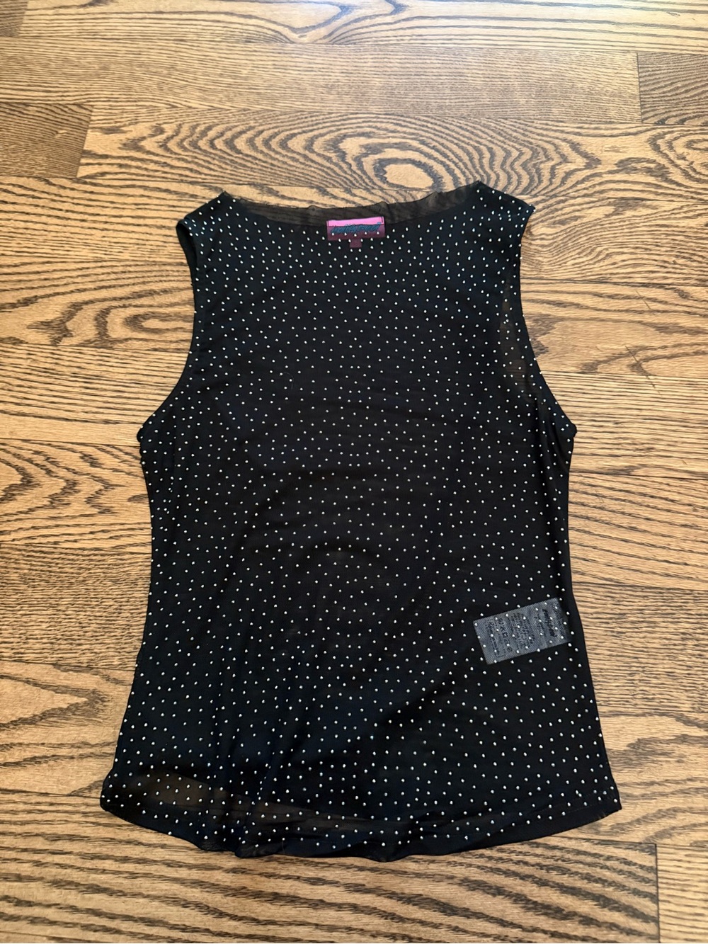 Edikted black sheer top